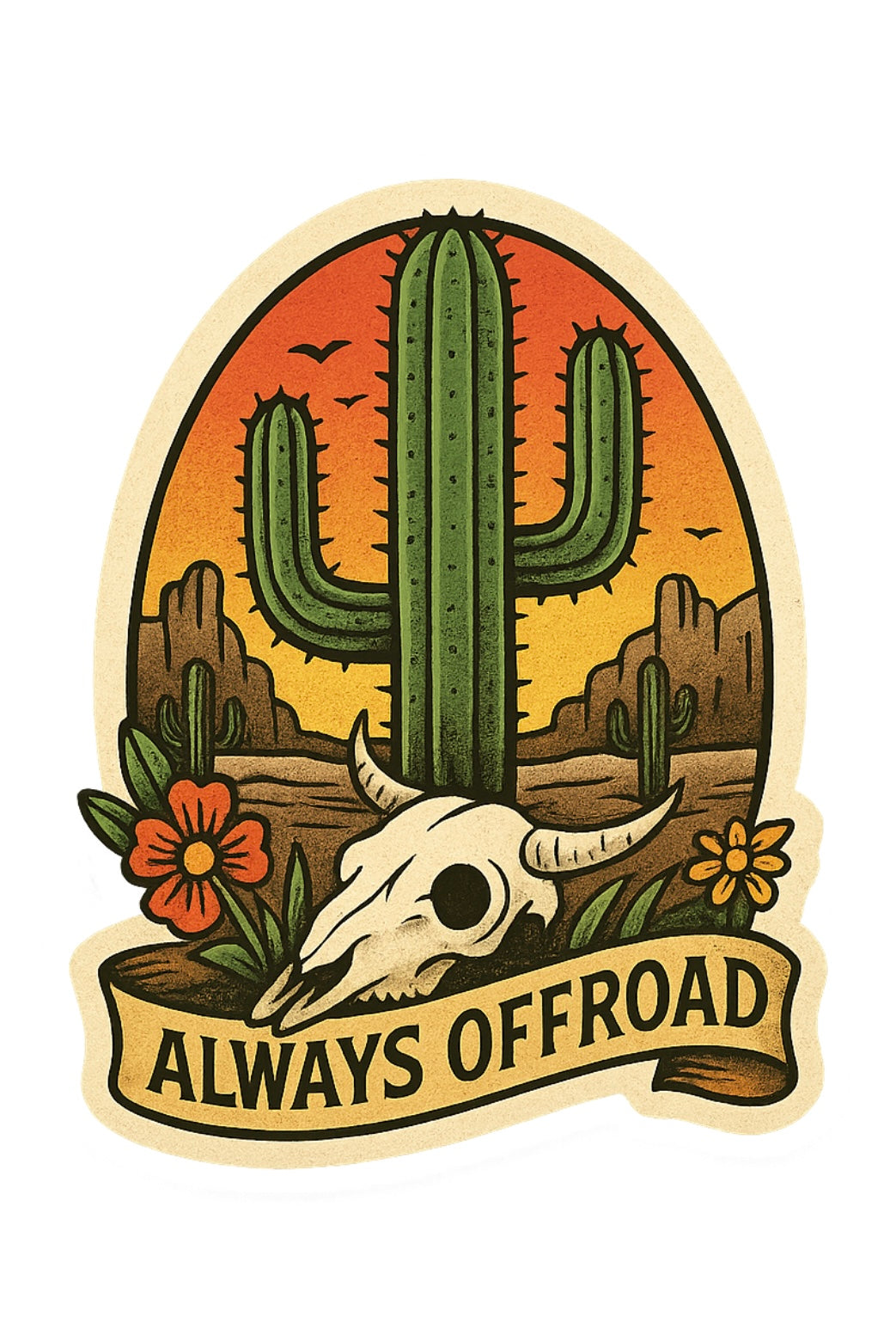 Wild West Sticker
